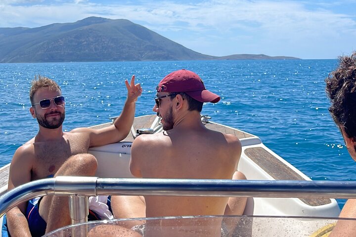 Vlore Speedboat Tour to Sazan Island & Haxhi Ali Cave