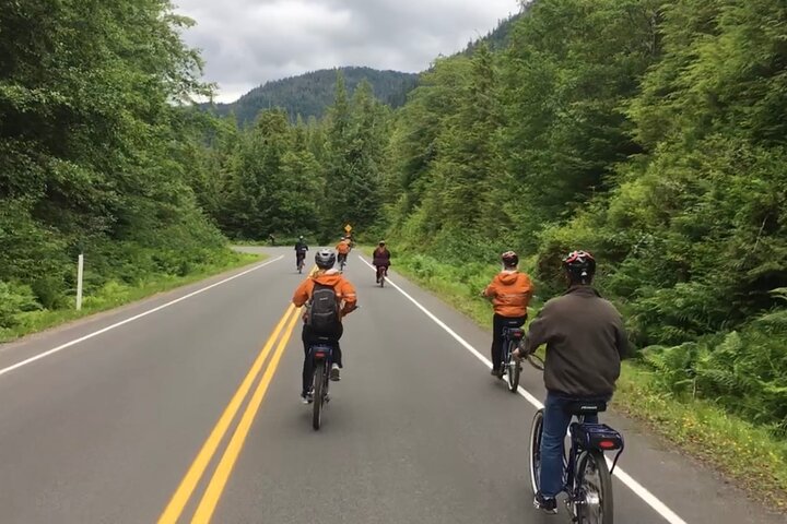 Ketchikan Electric Bike and Rain Forest Hike Ecotour