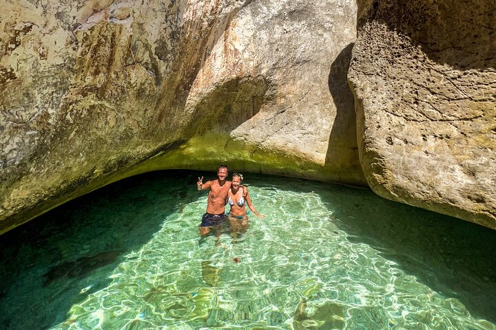 Blue Cave & Grama Bay Full Day Guided Boat Tour