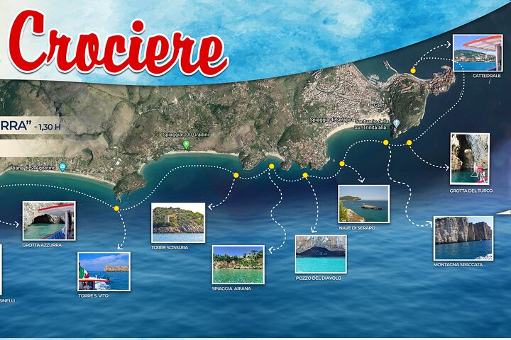 "Riviera di Ulisse" tour from Sperlonga to Gaeta