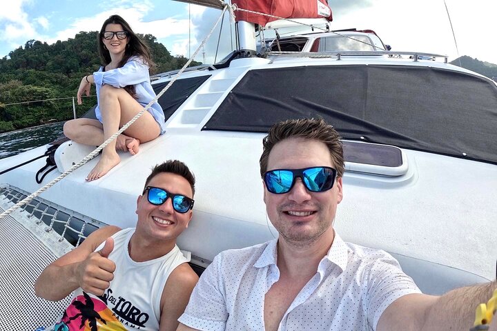 Caribbean Catamaran Day Cruise: Beaches, Snorkeling & Lunch