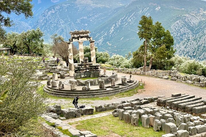 Delphi Day Trip Ancient Oracle & Scenic Mountain Views Arachova