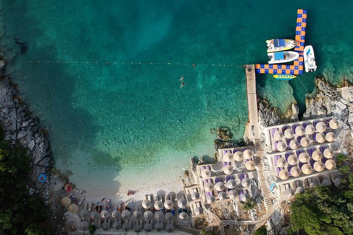 Vlore Private Boat Tour to Haxhi Ali Cave & Karaburun Beach