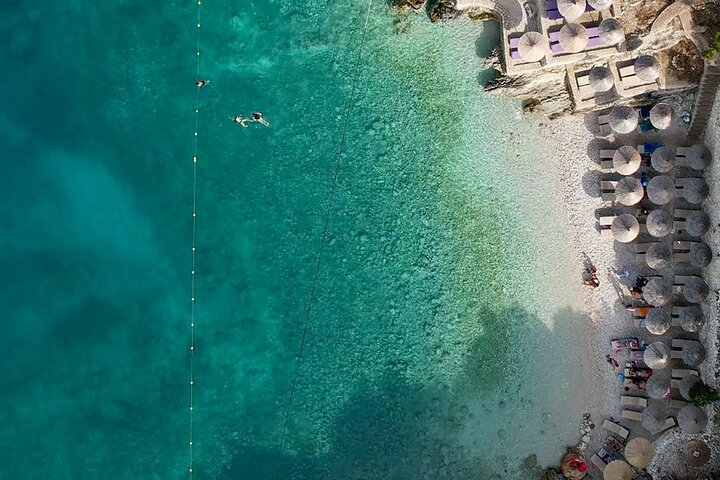 Vlore Private Boat Tour to Haxhi Ali Cave & Karaburun Beach