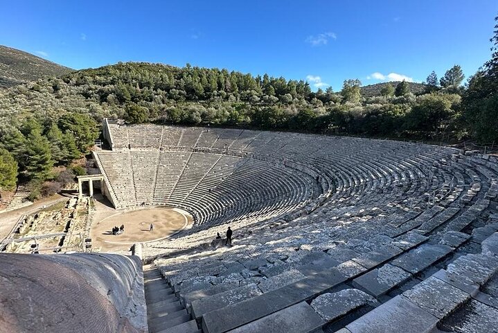 Full Day Mycenae Epidaurus Nafplio Isthmus Canal Luxury Tour