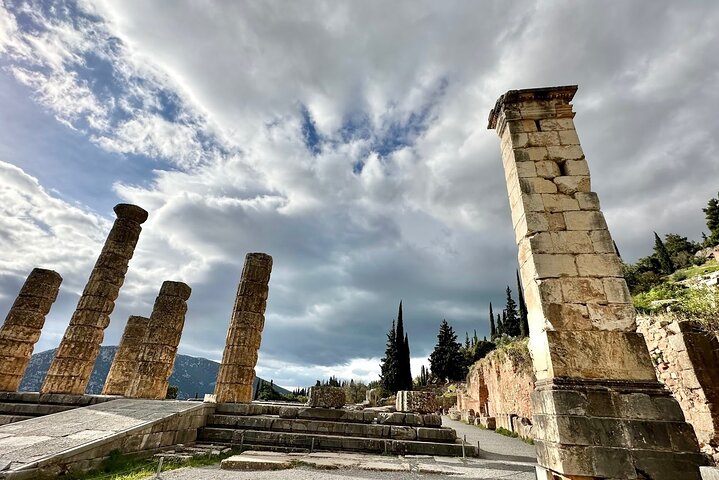 Delphi Day Trip Ancient Oracle & Scenic Mountain Views Arachova