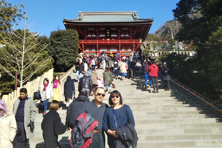 Kamakura from Yokohama by Private Car with Licensed Guide