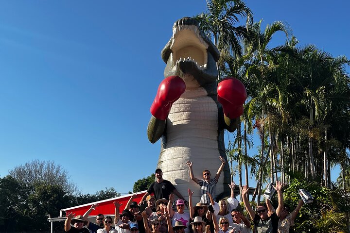 The Croc Bus to the Famous Jumping Crocodile Cruise