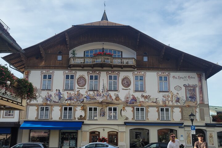 Neuschwanstein, Wieskirche, Oberammergau, Linderhof from Fuessen