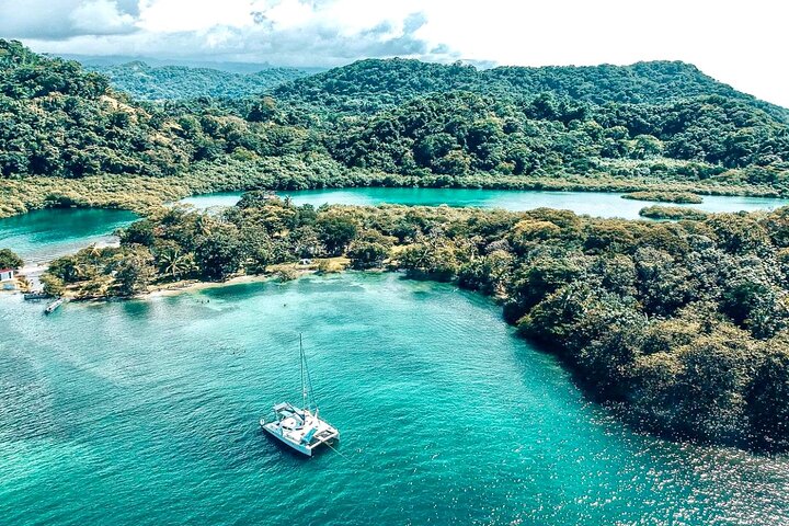Caribbean Catamaran Day Cruise: Beaches, Snorkeling & Lunch