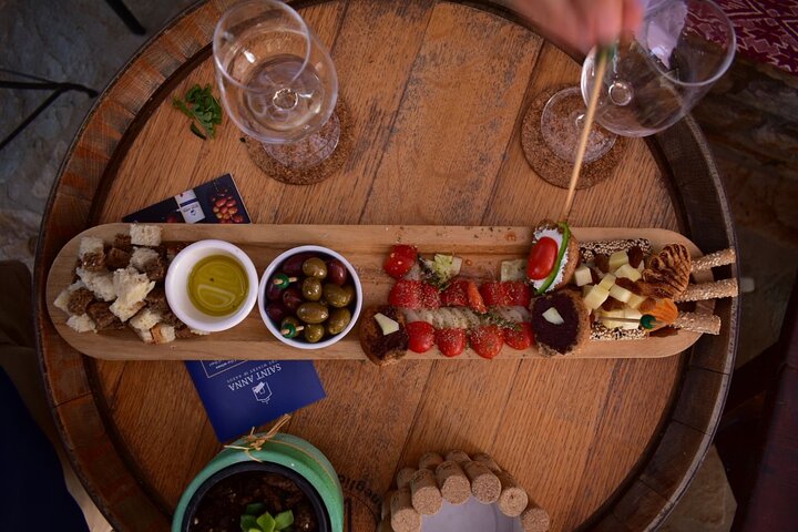 Wine Tasting and Tour in Saint Anna Winery in Naxos