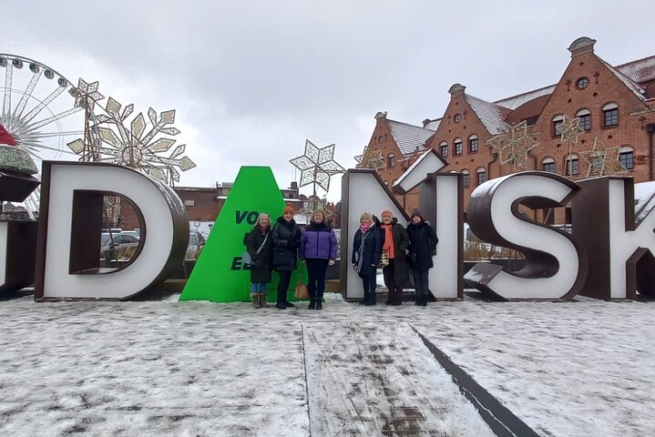 Gdansk: 2H City Sightseeing Tour LIVE GUIDED by Buggy/Golf cart