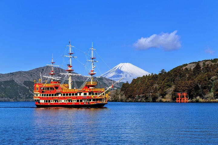 Mt Fuji and Hakone 1-Day Bus Tour Return by Bullet Train