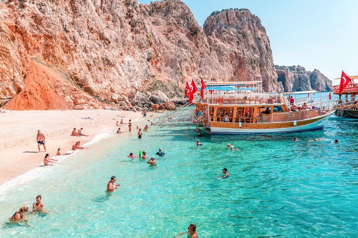 Suluada Boat Tour From Antalya (Maldives of Turkey) with Lunch & Hotel Transfer