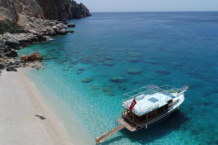 Suluada Boat Tour From Antalya (Maldives of Turkey) with Lunch & Hotel Transfer