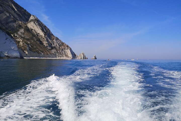 Boat tour all along Conero Riviera
