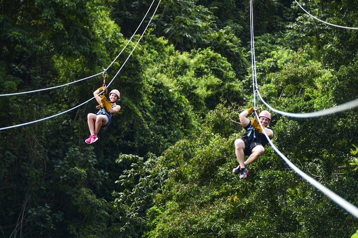 Alanya: Rafting & Buggy, Quad Safari & Zipline Adventure
