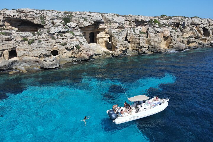 Egadi Islands Boat Tour: Favignana & Levanzo from Trapani