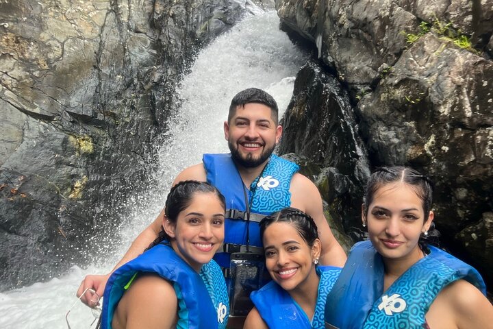 El Yunque Rainforest Waterslides, Waterfalls and Rope Swing