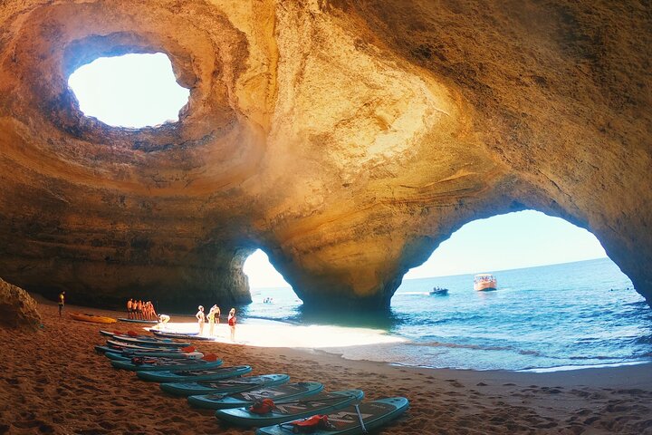 Benagil Kayak Guided Tour Secret Beaches and Caves 2h