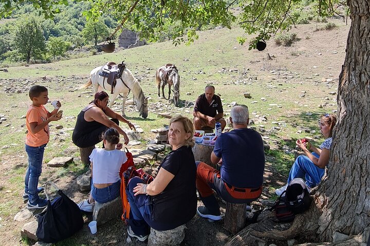 Amazing Horse Riding Experience at Vjosa National Park in Permet