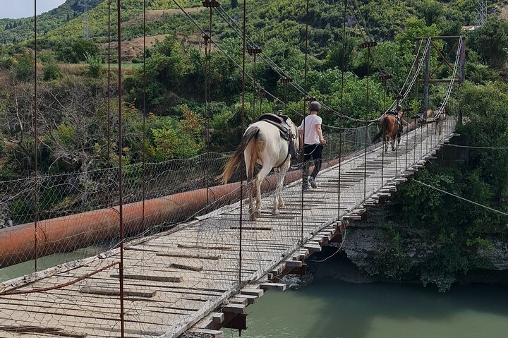 Amazing Horse Riding Experience at Vjosa National Park in Permet