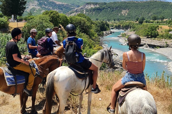 Amazing Horse Riding Experience at Vjosa National Park in Permet