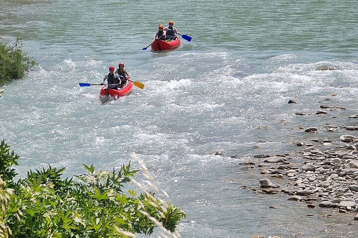 Amazing Rafting Experience at Last Wild Vjosa River of Europe in Permet, Albania