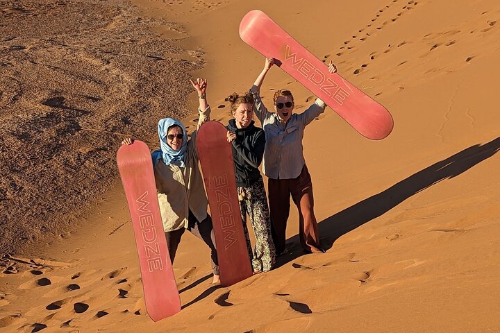 Sahara Adventure with Berber Guide 3 - day 2 - night (Fixed Camp)