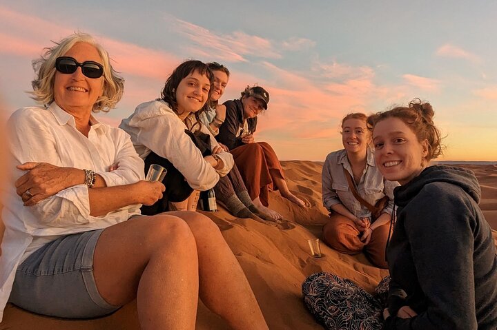 Sahara Adventure with Berber Guide 3 - day 2 - night (Fixed Camp)