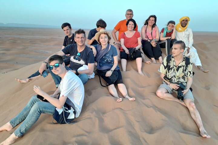 Sahara Adventure with Berber Guide 3 - day 2 - night (Fixed Camp)
