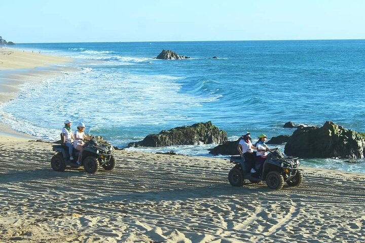 Cabo ATV Tour: Desert, Beach Ride and Tequila Tasting