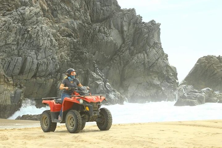Cabo ATV Tour: Desert, Beach Ride and Tequila Tasting