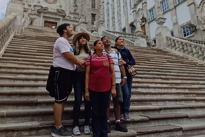 Cultural walk through the center of Guanajuato