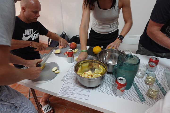 Paella & Sangria Class with Tapas and Market Visit
