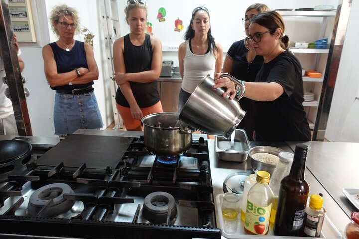 Paella & Sangria Class with Tapas and Market Visit