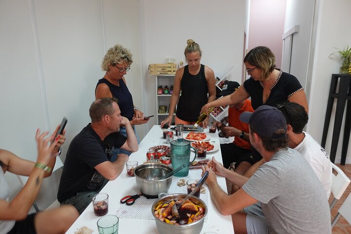 Paella & Sangria Class with Tapas and Market Visit