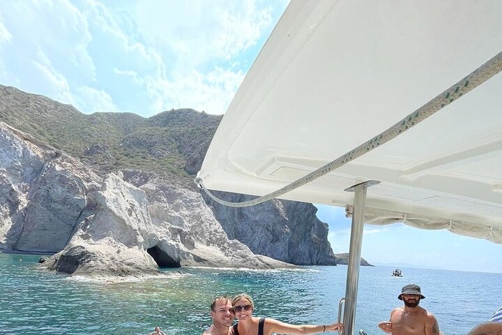 Catamaran Semi Cruise Paros Antiparos includes Food and Drinks