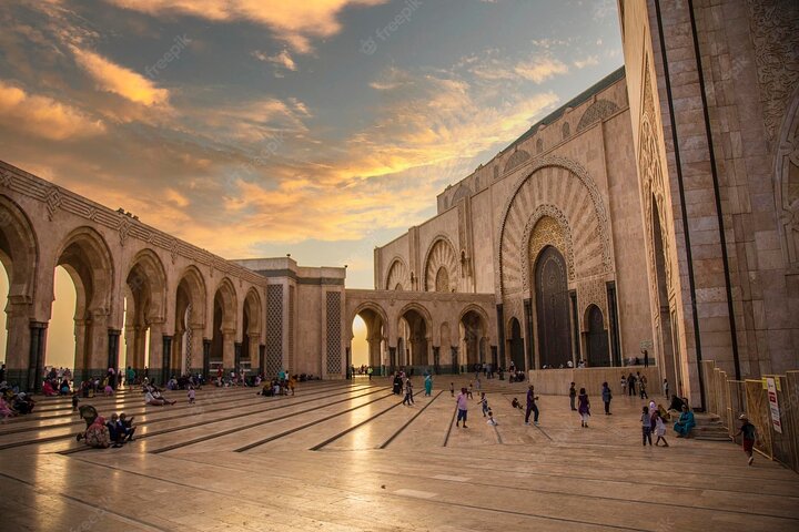 Private Tour of Casablanca with Hassan II Mosque Entry Ticket