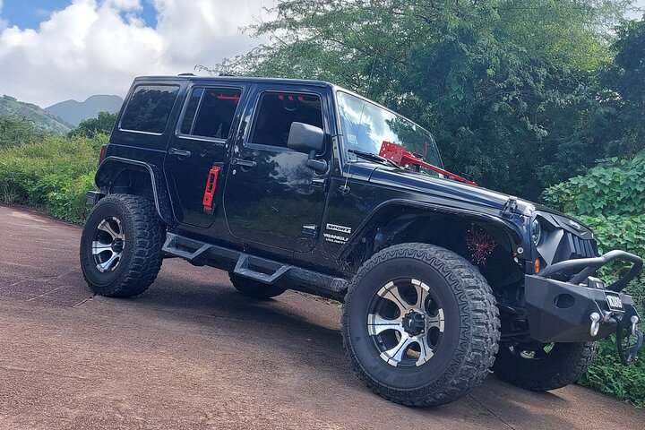 Private CMV Jeep Off Roading Tour in Montserrat