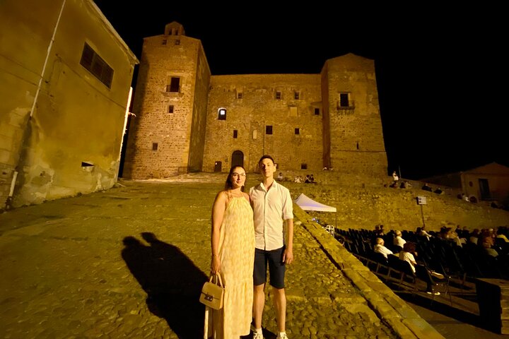 I Briganti by night by jeep