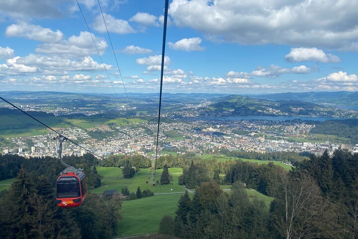 Mt. Pilatus Peak and Lake Lucerne Cruise Small Group from Lucerne