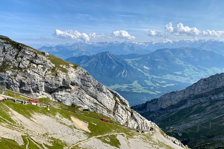 Mt. Pilatus Peak and Lake Lucerne Cruise Small Group from Lucerne