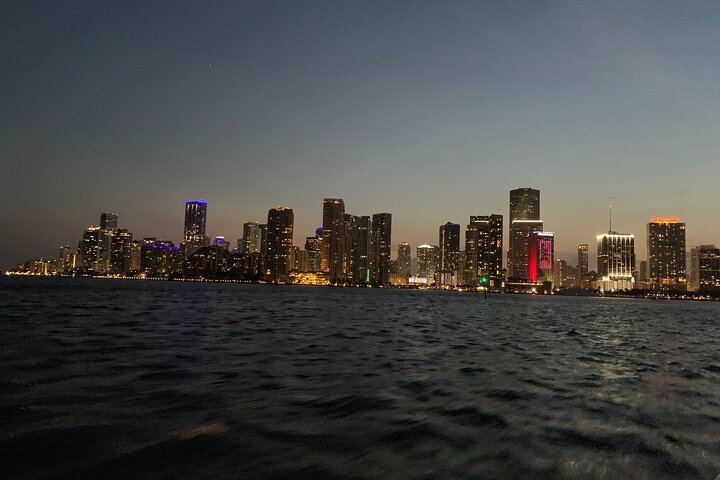 Miami Sunset and City Lights Cocktail Cruise with Open Bar