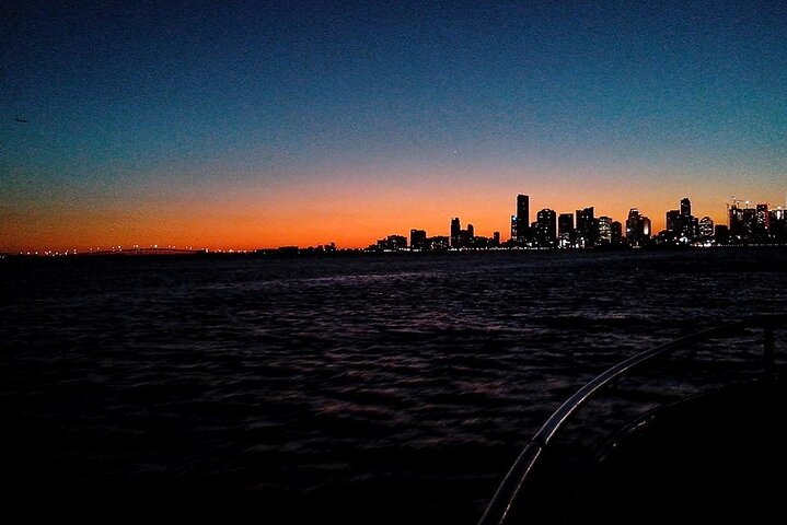 Miami Sunset and City Lights Cocktail Cruise with Open Bar