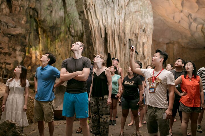 Halong Bay Full-Day Cruise with Lunch Meal, Cave ,Island & Beach