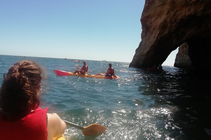 Kayak Guided Tour to Benagil Cave + Sunrise and Sunset