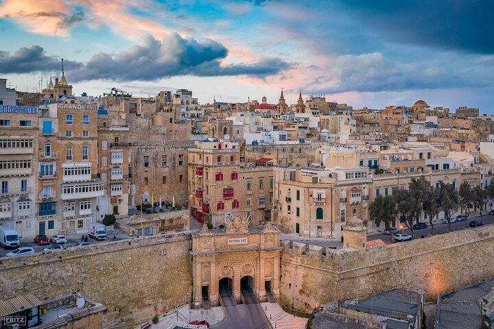 Valletta Half-Day Guided Tour with Optional Cathedral Tour