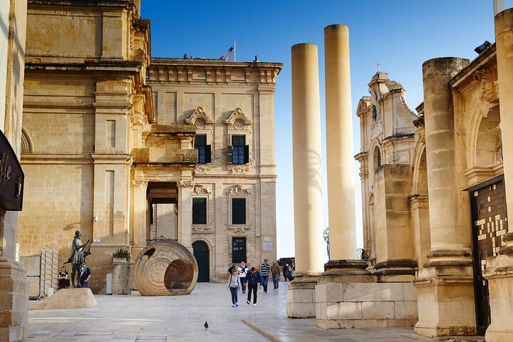 Valletta Half-Day Guided Tour with Optional Cathedral Tour