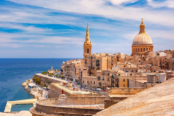 Valletta Half-Day Guided Tour with Optional Cathedral Tour